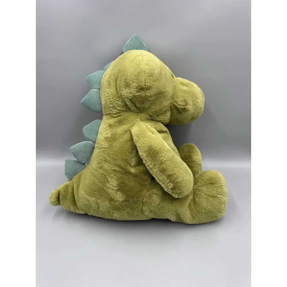 Animal Adventure Large Olive Green Dinosaur Large Plush 20” Stuffed Animal